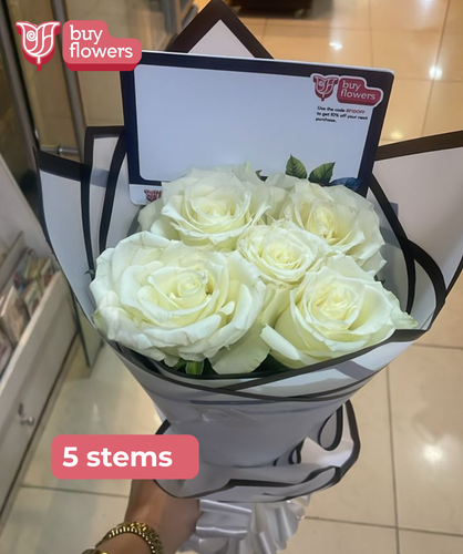 White Roses thumbnail view 6 - BuyFlowers Nigeria