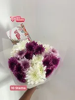 Mixed Coloured Chrysanthemums thumbnail view 7 - BuyFlowers