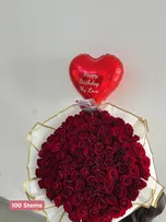 Single Helium Balloon  thumbnail view 2 - BuyFlowers