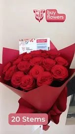Red Roses thumbnail view 9 - BuyFlowers