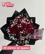 Deluxe Rose Combo thumbnail view 7 - BuyFlowers
