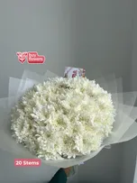 White Chrysanthemums  thumbnail view 2 - BuyFlowers