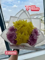 Mixed Coloured Chrysanthemums thumbnail view 16 - BuyFlowers
