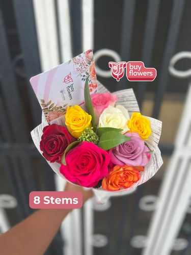 Mixed Colored Roses thumbnail view 5 - BuyFlowers Nigeria