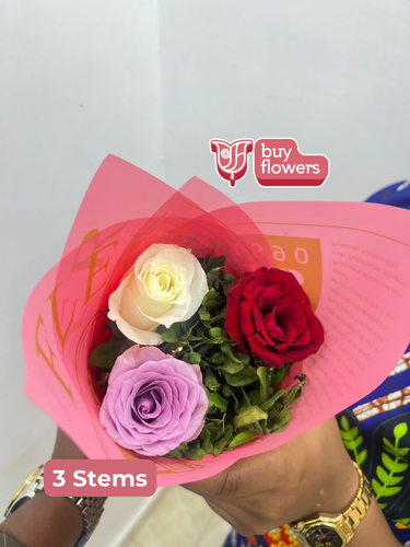 Mixed Colored Roses thumbnail view 6 - BuyFlowers Nigeria