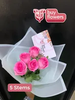 Pink Roses thumbnail view 4 - BuyFlowers