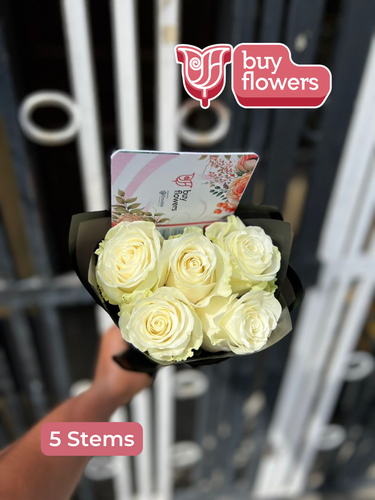 White Roses thumbnail view 4 - BuyFlowers Nigeria