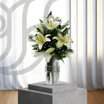 White Lilies/Gypso/Greenery