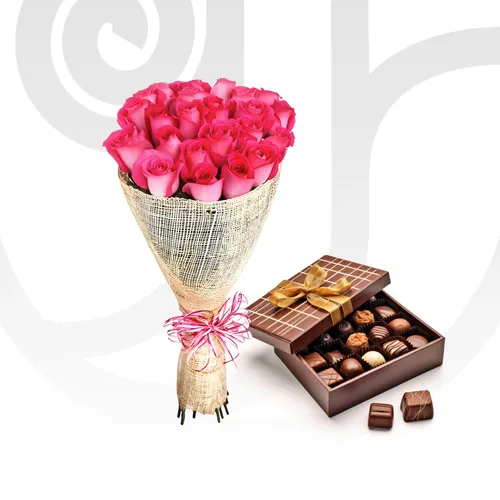 Roses w/ Chocolates 