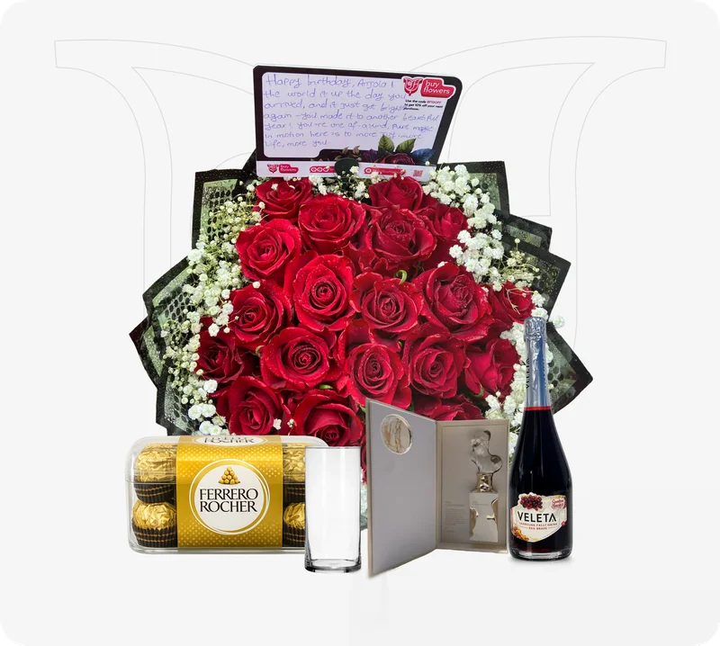 Sweet Kiss Package  - Fresh flower delivery | Buy online at BuyFlowers