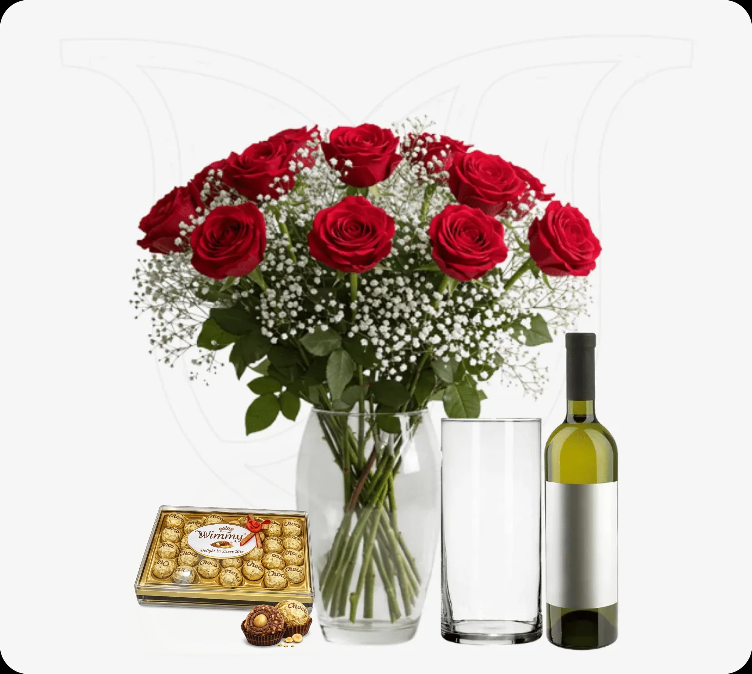 Deluxe Rose Combo - Fresh flower delivery Nigeria | Order online from BuyFlowers