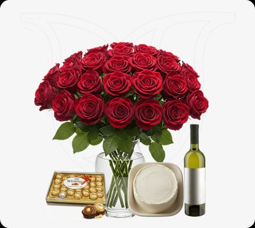 Sweet Deluxe Combo thumbnail view 1 - BuyFlowers Nigeria