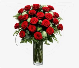 Red Roses/Greenery