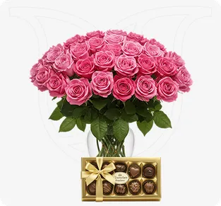 Roses w/ Chocolates 