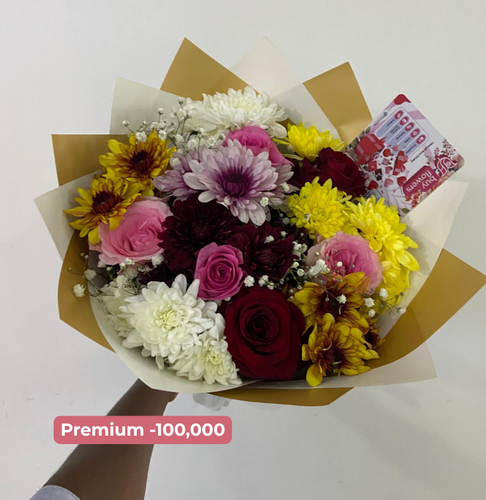 Vibrant Mix thumbnail view 2 - BuyFlowers Nigeria