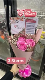 Pink Roses/Gypso thumbnail view 6 - BuyFlowers