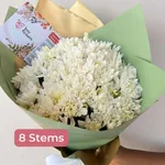 White Chrysanthemums 