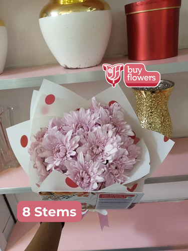 Pink Chrysanthemums  thumbnail view 7 - BuyFlowers Nigeria