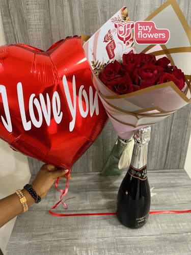 Single Helium Balloon  thumbnail view 7 - BuyFlowers Nigeria