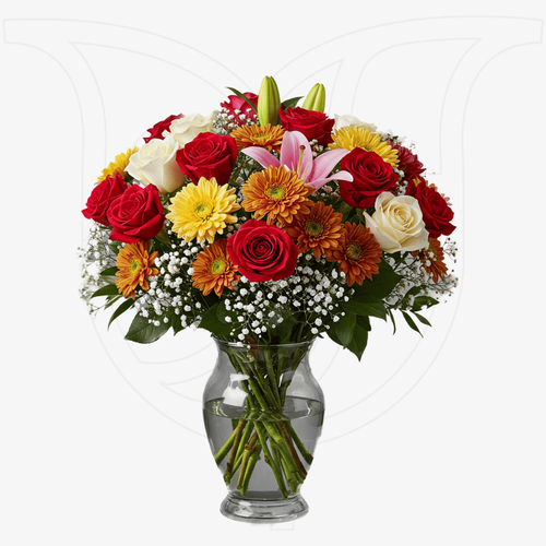 Vibrant Mix thumbnail view 1 - BuyFlowers Nigeria