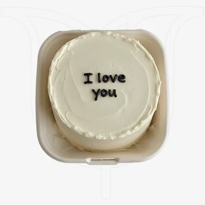 I love you Bento Cakes