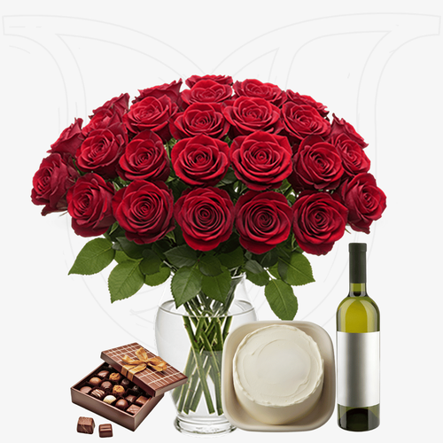 Sweet Deluxe Combo thumbnail view 1 - BuyFlowers Nigeria