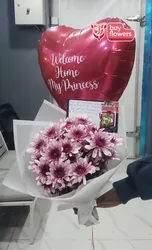 Single Helium Balloon  thumbnail view 7 - BuyFlowers