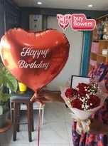 Single Helium Balloon  thumbnail view 10 - BuyFlowers