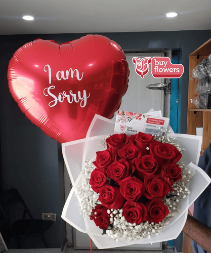 Single Helium Balloon  thumbnail view 17 - BuyFlowers Nigeria