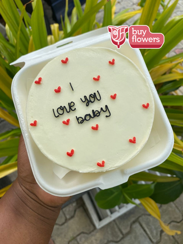 I love you Bento Cakes thumbnail view 2 - BuyFlowers Nigeria