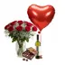 Red Roses w/ Gypso Deluxe Combo