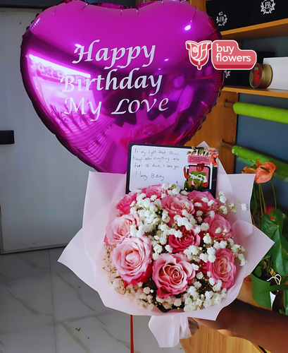 Single Helium Balloon  thumbnail view 8 - BuyFlowers Nigeria
