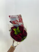 Red Roses/Greenery thumbnail view 2 - BuyFlowers