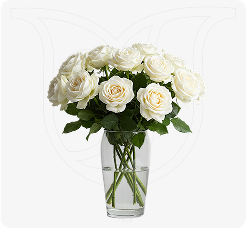 White Roses thumbnail view 1 - BuyFlowers Nigeria