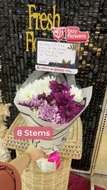 Mixed Coloured Chrysanthemums thumbnail view 12 - BuyFlowers